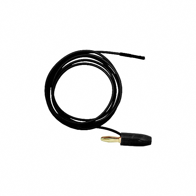 9867-24 BLK E-Z-Hook  Test Leads - Banana, Meter Interface